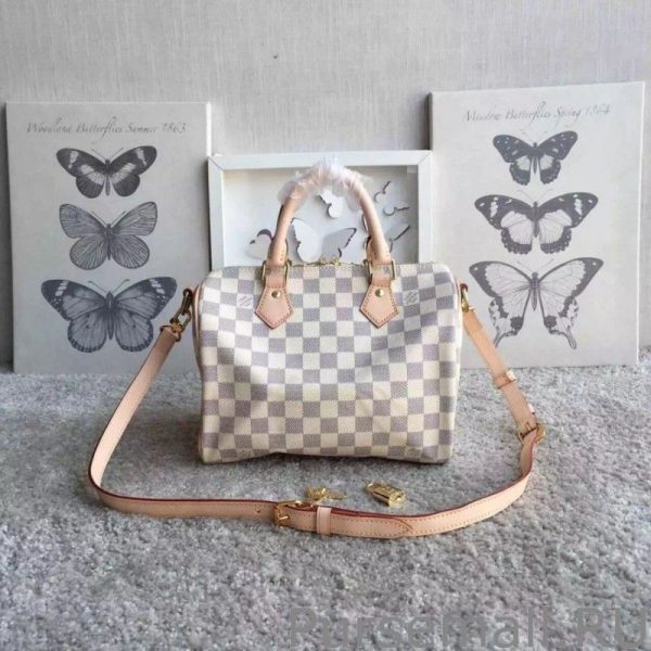 Speedy Bandoulière 25 Damier Azur N41374 - Image 3