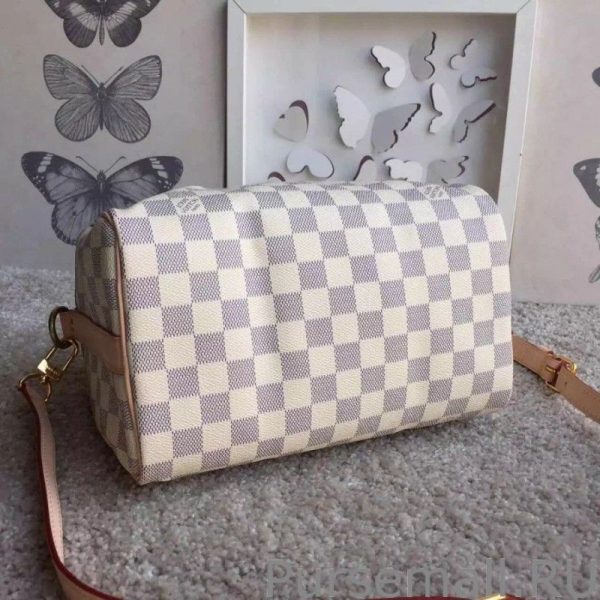 Speedy Bandoulière 25 Damier Azur N41374 - Image 5