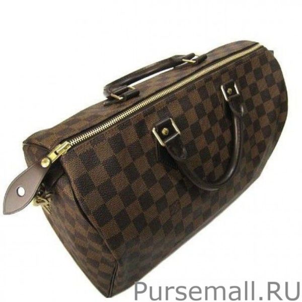 Speedy 35 Damier Ebene Canvas N41523 - Image 5