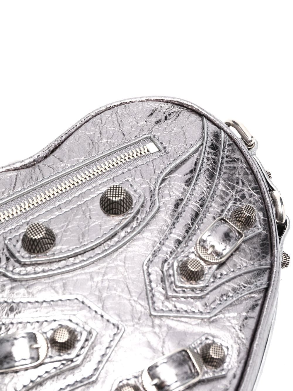 Balenciaga mini Le Cagole Heart crossbody bag - Image 4