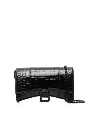 Balenciaga Hourglass chain-strap wallet