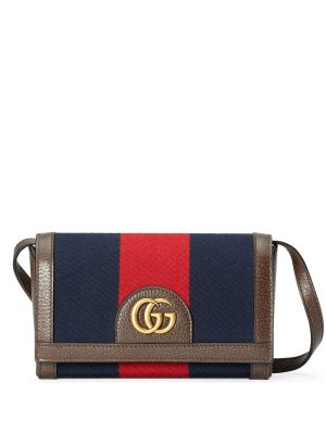 Gucci Double G Web belt bag