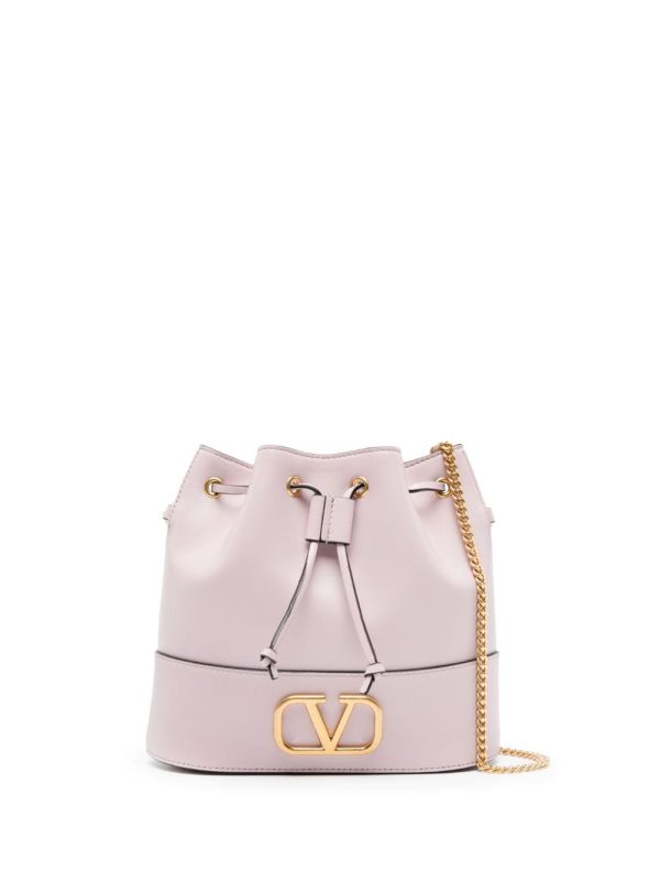 Valentino Garavani VLogo Signature leather bucket bag