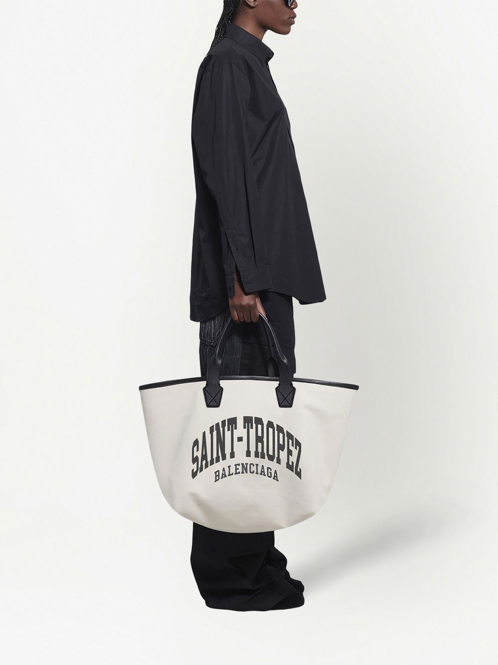Balenciaga large Cities Saint-Tropez Jumbo tote bag - Image 2