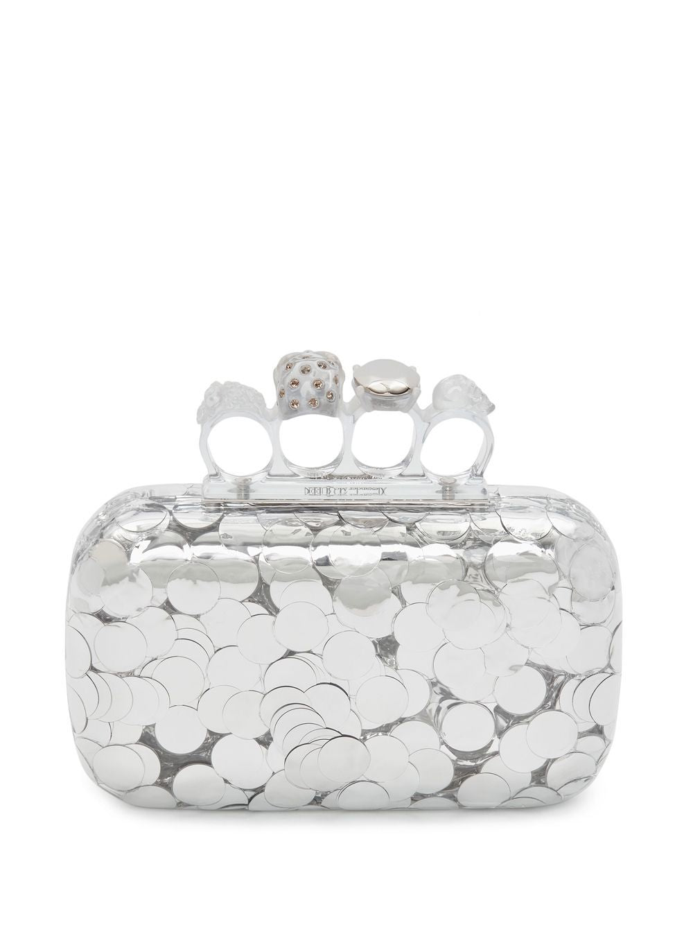 Alexander McQueen skull four-ring clutch bag - Image 2
