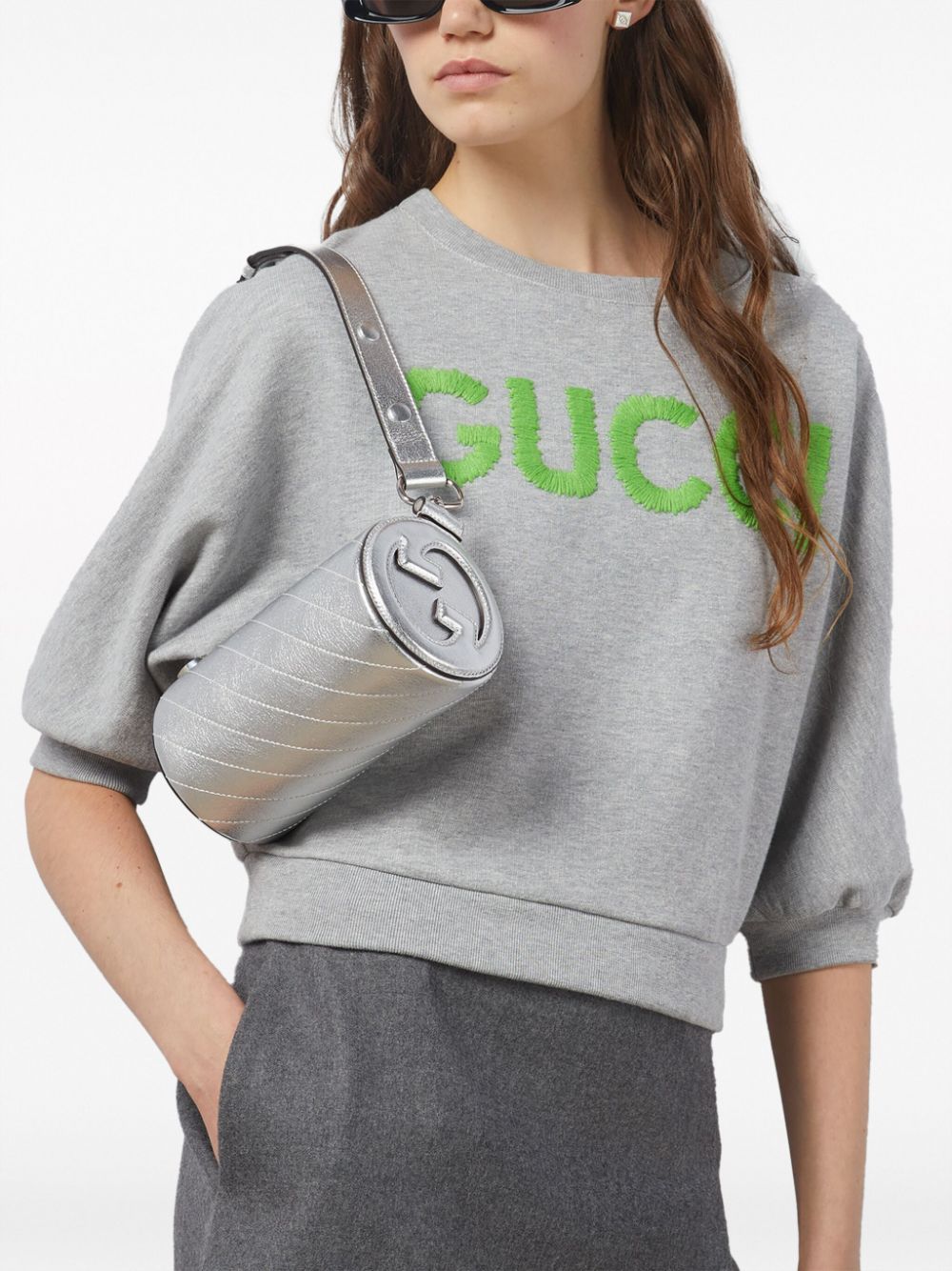 Gucci mini Blondie leather shoulder bag - Image 3
