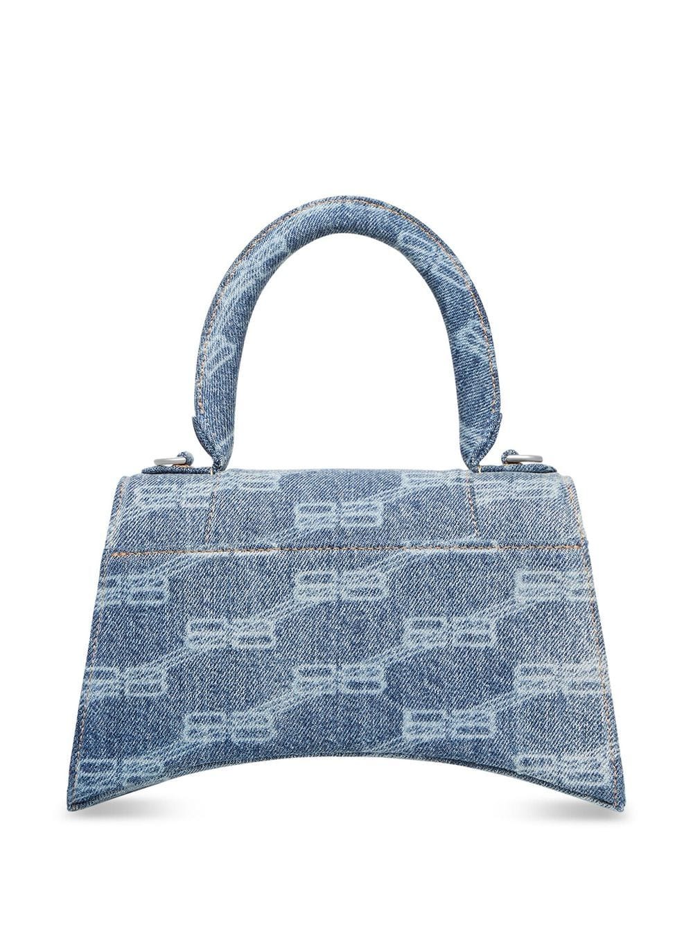 Balenciaga logo-print leather crossbody bag - Image 3