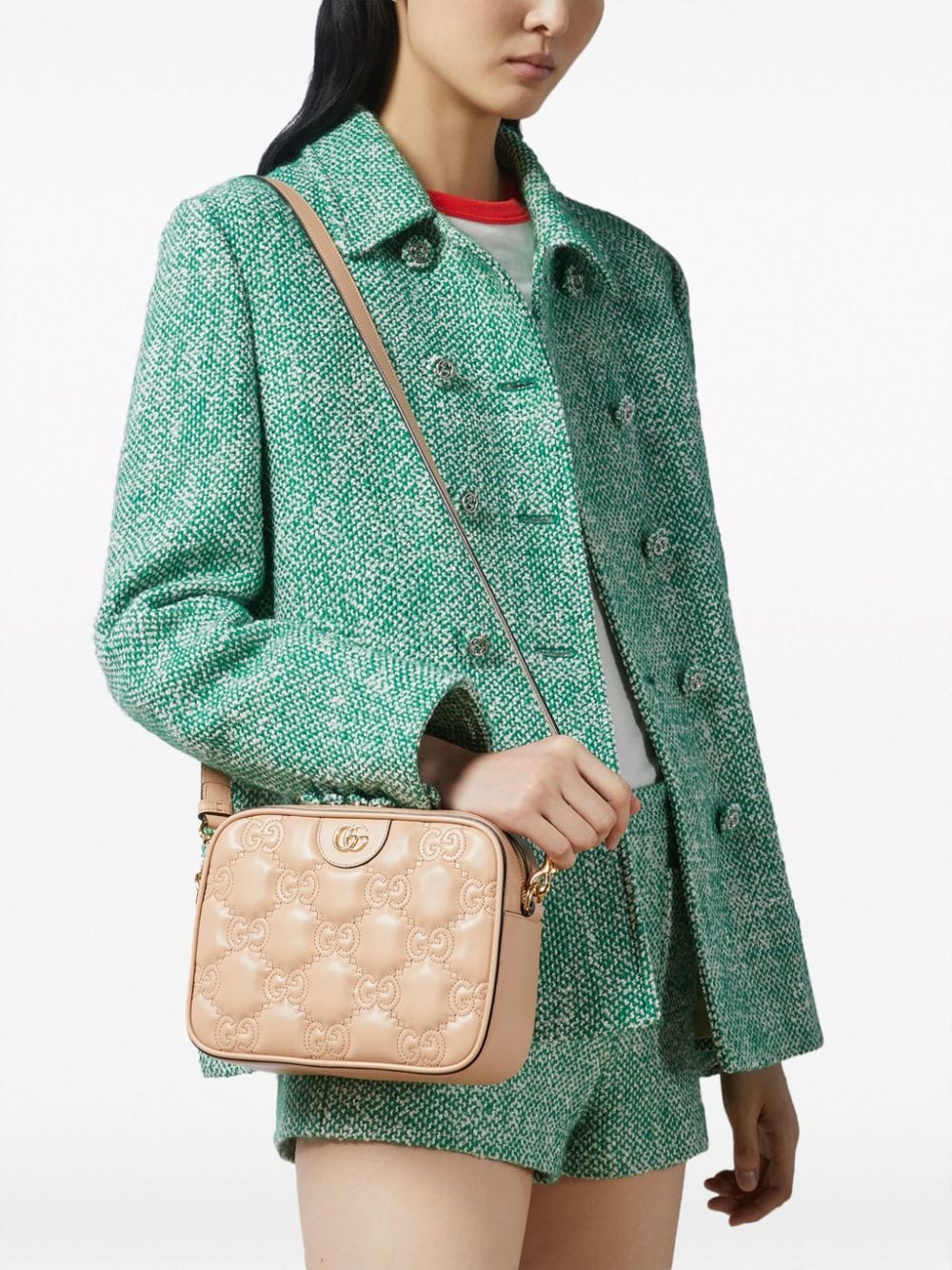 Gucci small GG matelassé shoulder bag - Image 3