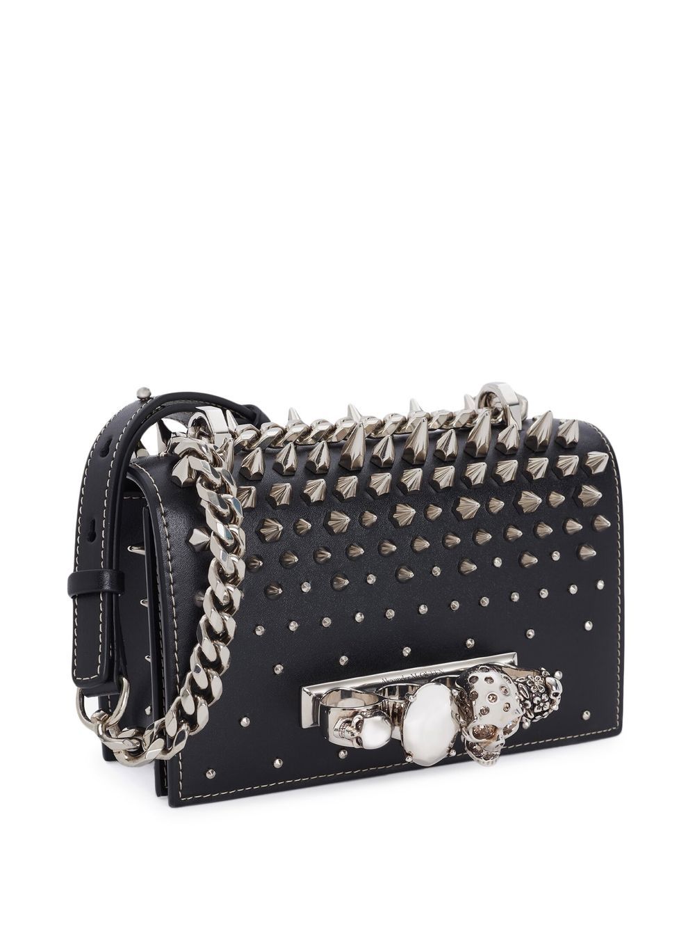 Alexander McQueen Mini Jewelled satchel bag - Image 3