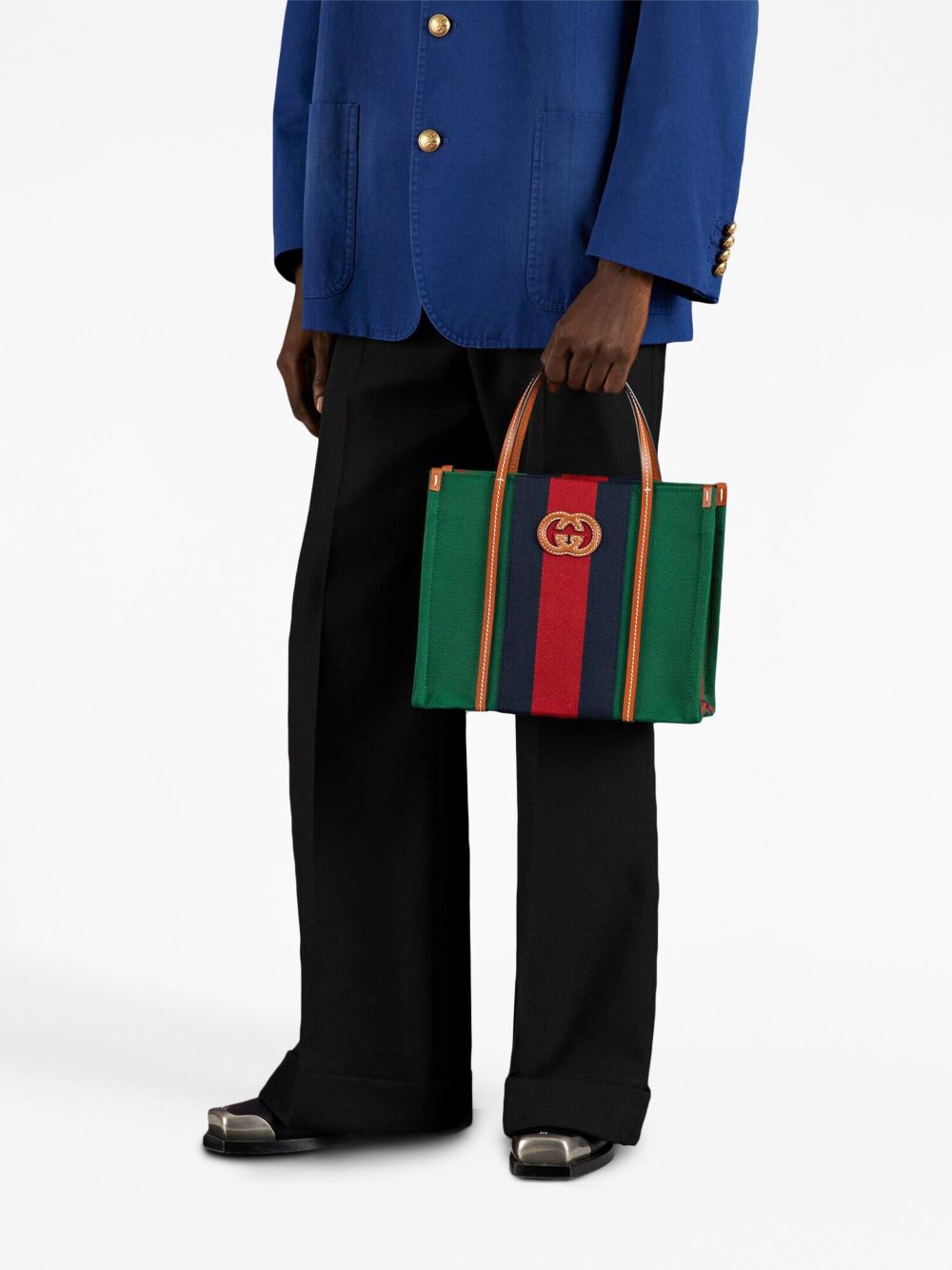 Gucci small Interlocking G tote bag - Image 4
