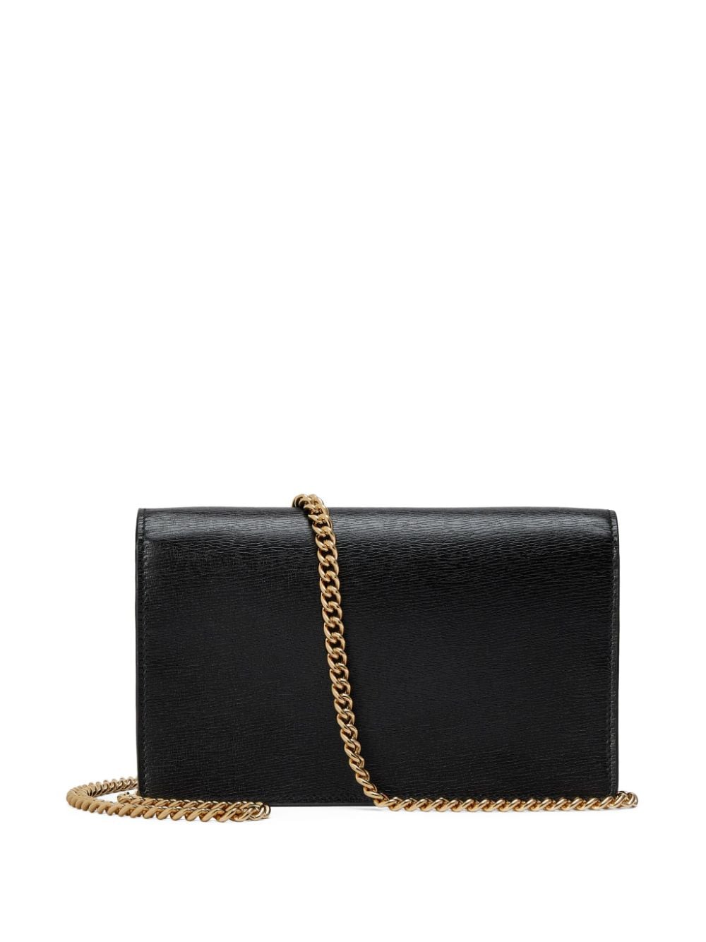 Gucci logo-lettering leather shoulder bag - Image 3