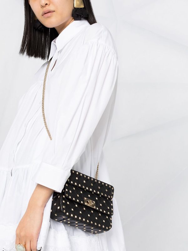 Valentino Garavani small Rockstud Spike shoulder bag - Image 3