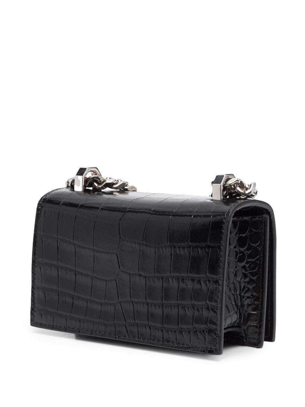 Alexander McQueen mini jewelled satchel - Image 4