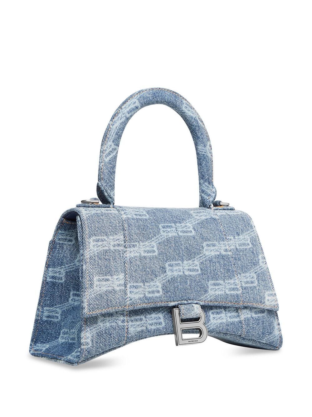 Balenciaga logo-print leather crossbody bag - Image 4