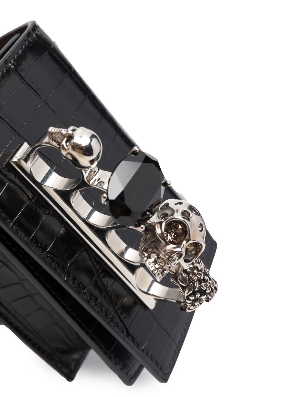 Alexander McQueen mini jewelled satchel - Image 5