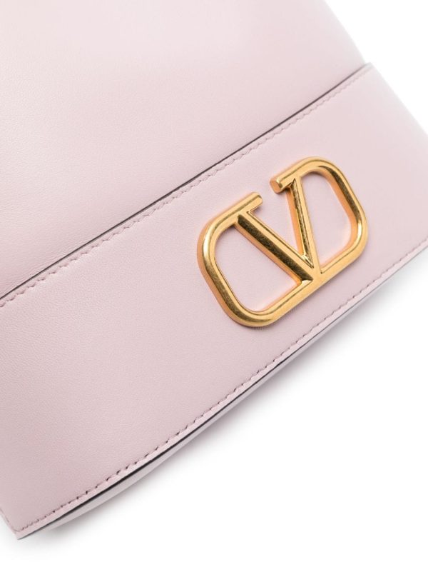 Valentino Garavani VLogo Signature leather bucket bag - Image 4