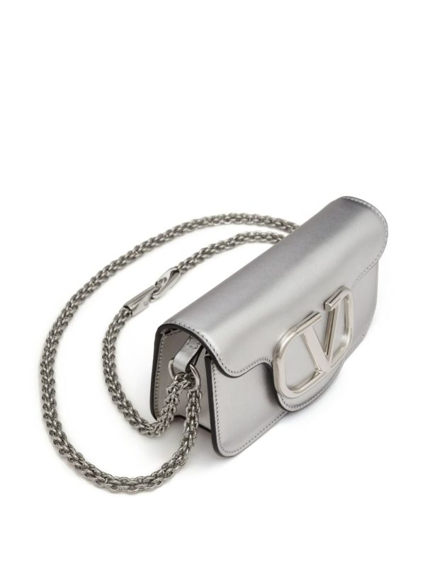 Valentino Garavani small Locò metallic shoulder bag - Image 6