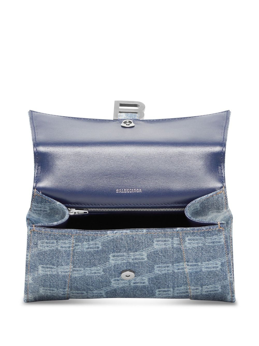 Balenciaga logo-print leather crossbody bag - Image 6