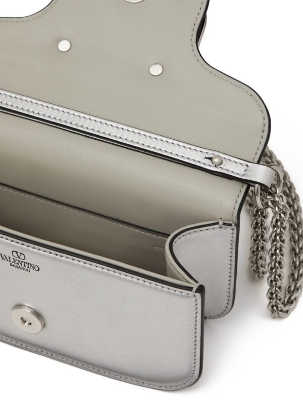 Valentino Garavani small Locò metallic shoulder bag - Image 7