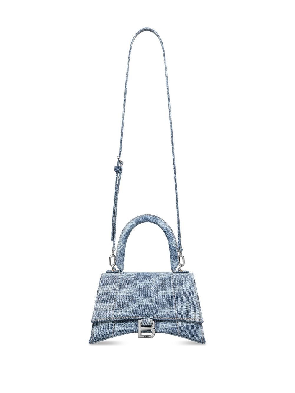 Balenciaga logo-print leather crossbody bag - Image 7