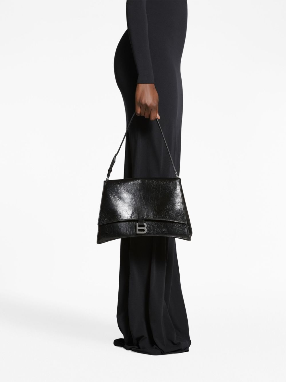 Balenciaga medium Crush Sling shoulder bag - Image 3