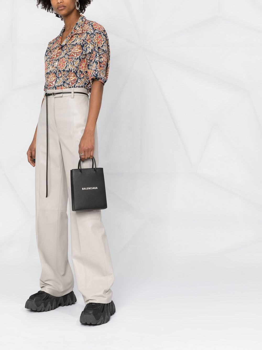 Balenciaga logo-print tote bag - Image 2