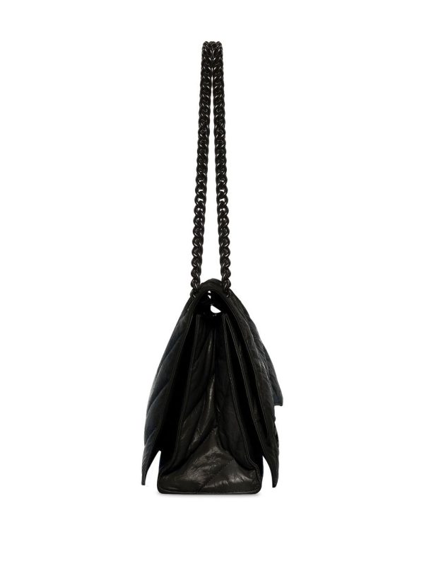 Balenciaga large Crush chain-strap shoulder bag - Image 4