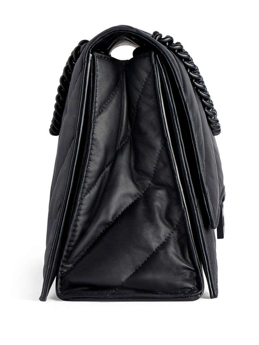 Balenciaga medium Crush chain-strap quilted shoulder bag - Image 4
